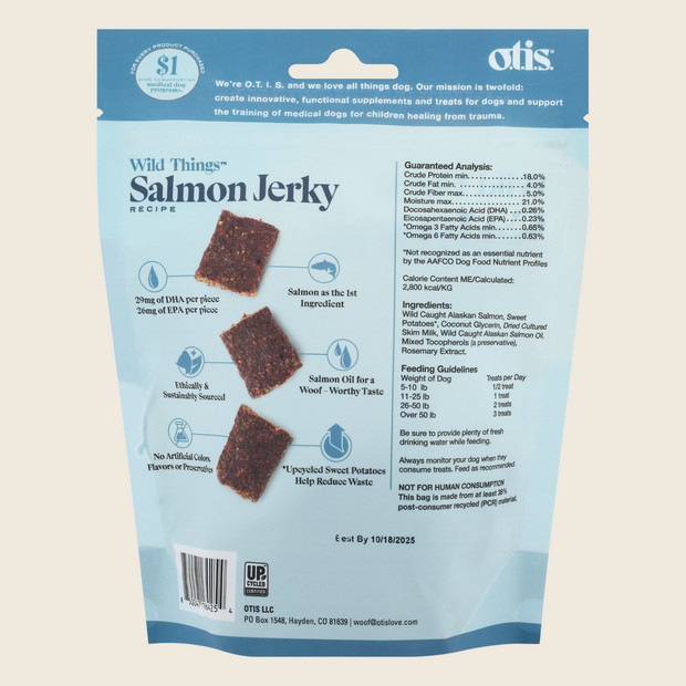 Salmon Recipe | Wild Things Jerky For Dogs